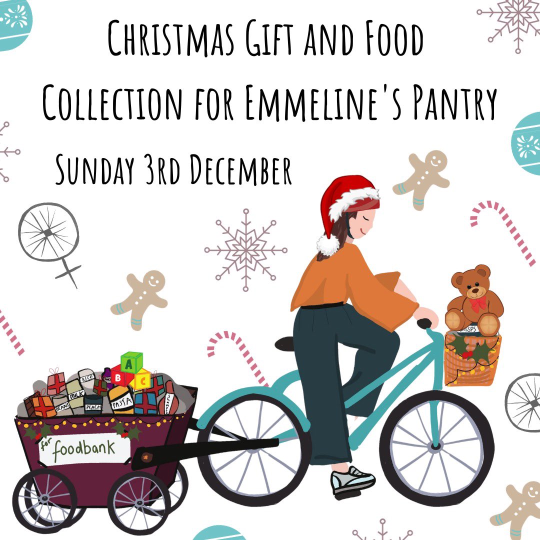 Could your workplace, or community hub in south #Manchester be a Donation Station for our food bank ride for <a href="/EmmelinesPantry/">Emmeline's Pantry</a> ? 

Message us or email ladypedalmcr@gmail.com for more info or to get involved ☺️