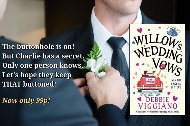 ***NOW 99p***

When marriage-shy Charlie suddenly goes down on one knee girlfriend Willow is ecstatic. She's finally getting married and NOTHING is going to spoil it!

#tuesdayvibes #Romance with a twist!

UK amazon.co.uk/dp/B084GDXZ7Z
US amazon.com/dp/B084GDXZ7Z