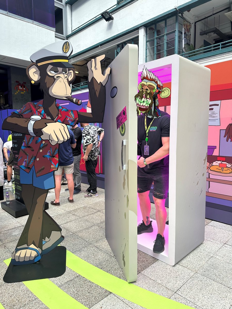 Derelict_Degen's tweet image. GM Degens! 

☀️🇭🇰🫰

#ApeFestHK was a treat!