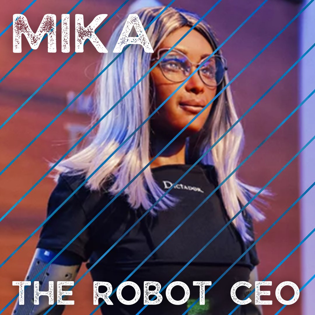 printsbypapa's tweet image. 🤖 Meet Mika, the First AI Robot CEO! 🚀

Mika, an AI humanoid robot, now leads the way, bringing advanced AI and machine learning to the boardroom. Can droids revolutionize leadership? 
medium.com/@eye4ai/mika-t…
#AI #RobotCEO #TechInnovation #mikaCEO #AIfuture #aitechnology