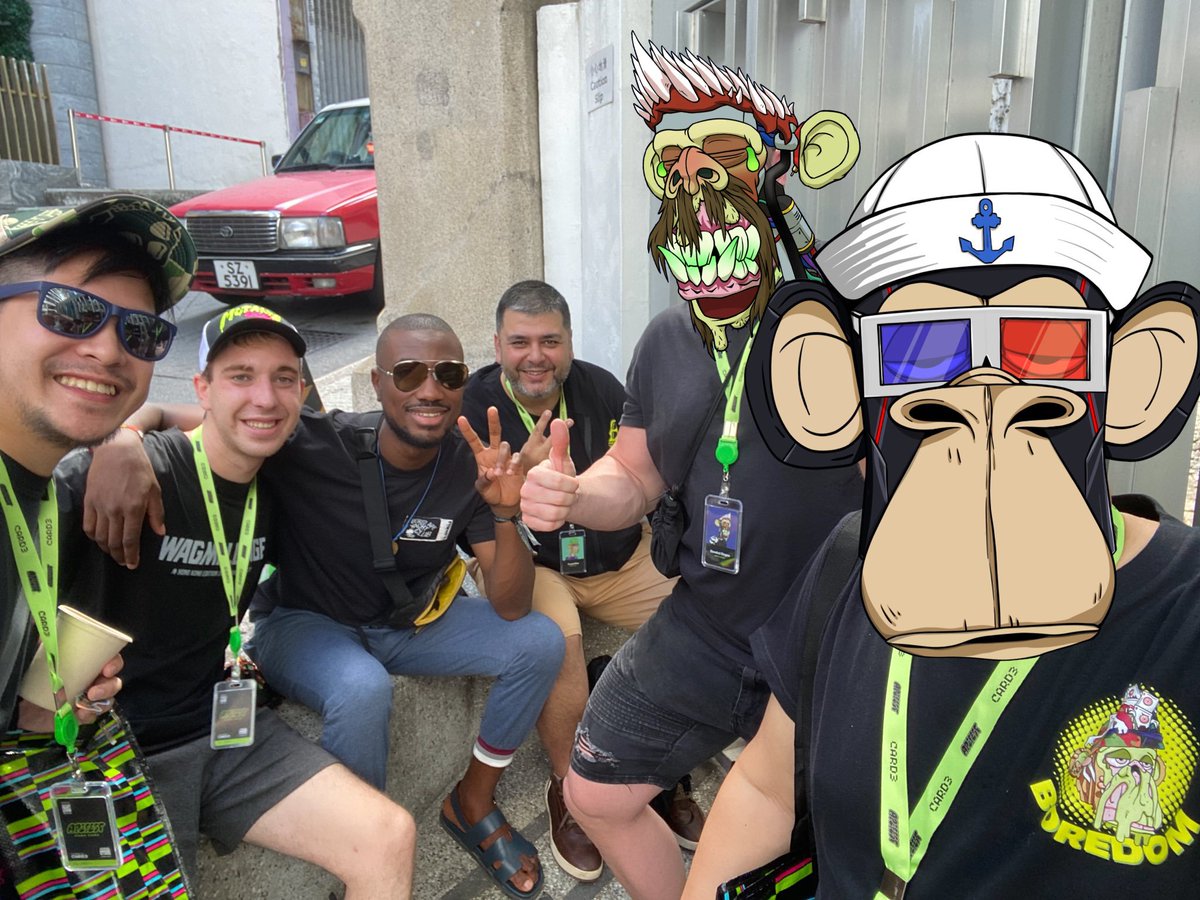 Derelict_Degen's tweet image. GM Degens! 

☀️🇭🇰🫰

#ApeFestHK was a treat!