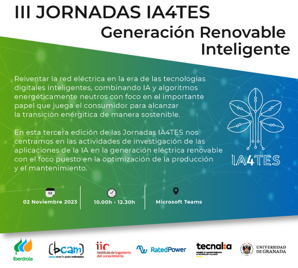 BCAMBilbao's tweet photo. El investigador Vincenzo Nava, @deepwater, participó en las "III Jornadas IA4TES Generación Renovable Inteligente", hablando sobre el reto de la energía eólica marina flotante para la sostenibilidad en el marco del proyecto #IA4TES, coordinado por @Iberdrola. https://t.co/IzP3FYRl6l
