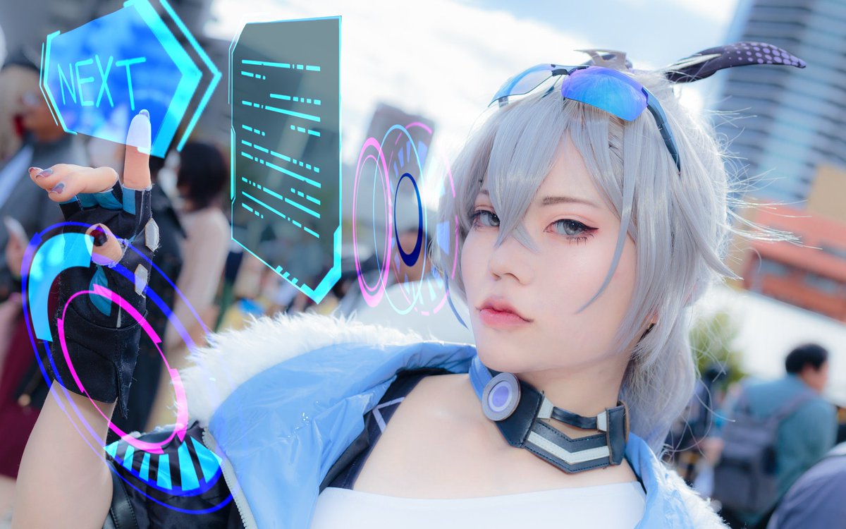 崩壊スターレイル　

　　　　　銀狼　

さあ、次のステージに行こう。

📸<a href="/nanashi_199/">ْ</a> さん

#池袋ハロウィンコスプレフェス2023 
#cosplay  #SilverWolf #HonkaiStarRail