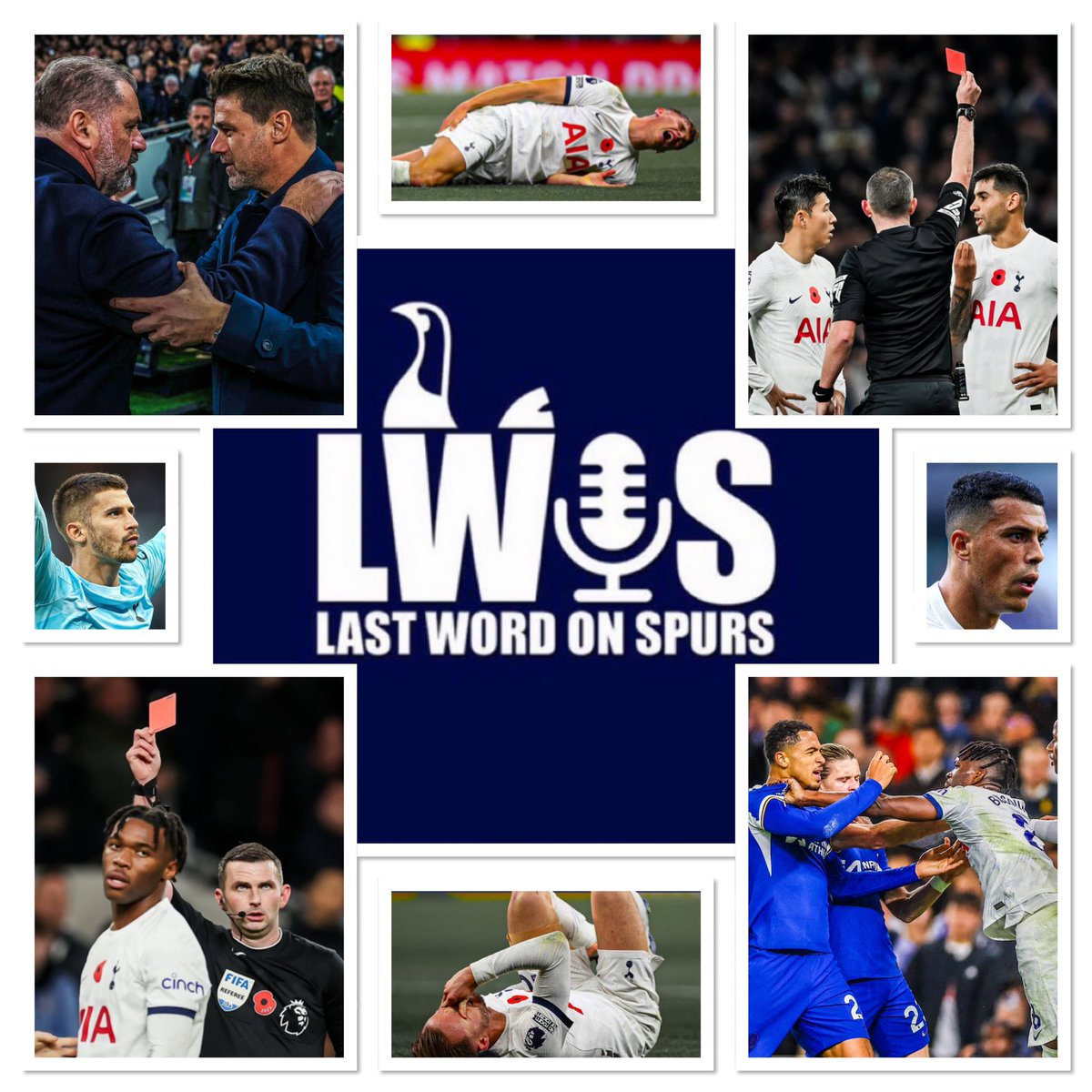 🚨𝗡𝗘𝗪 | <a href="/RickySacks/">Ricky Sacks 🎙</a>, <a href="/MrCracknell/">Richard Cracknell</a>, <a href="/OriginalHartman/">Darren Hart</a>, <a href="/RussW77/">RussW</a> 🔛 <a href="/LastWordOnSpurs/">Last Word On Spurs</a>:

🧤 Valiant Vicario
🟥 Romero/Udogie Red Cards
🤕 Van De Ven/Maddison Injuries
⚠️ Squad Depth
📺 VAR Drama

🎙 Podcast: pod.fo/e/1ff64e
📺 YouTube: youtube.com/live/qSvh2PzMS…

#THFC | #COYS