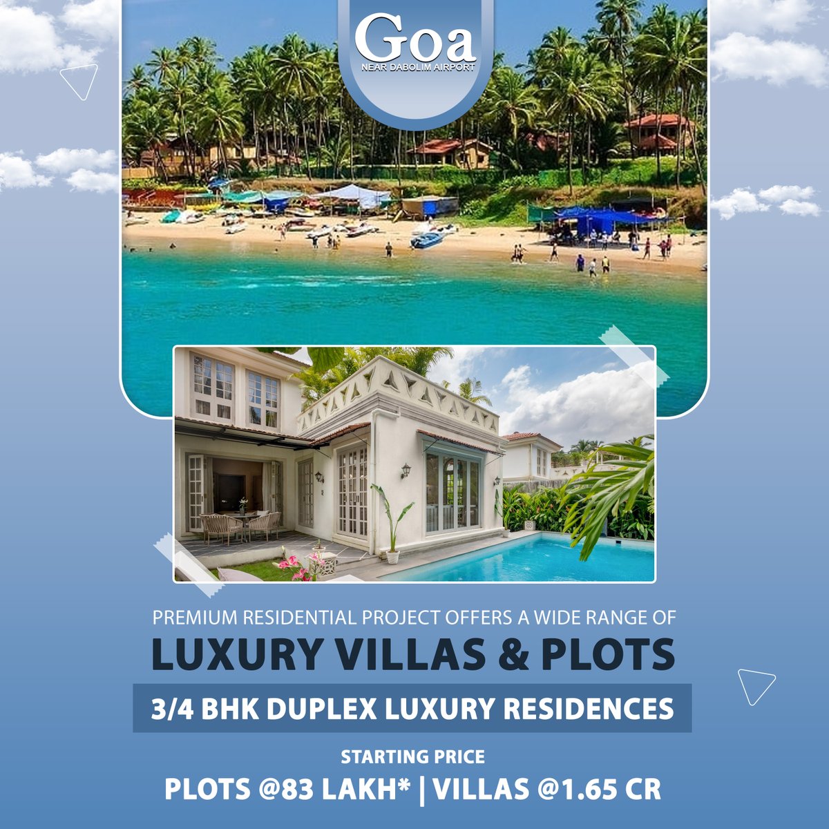 advise_invest's tweet image. #GoaPlots is #Premium #Residential Project #Located near #DabolimAirport in #Goa. #Starting prices #plots starting at 83 lakhs* and #villas starting at 1.65 crores*
#Visit: devikaplotsgoa.in
#Visit: investadvisewealth.com/devika-plots-a…
#Call: +91 9899022675