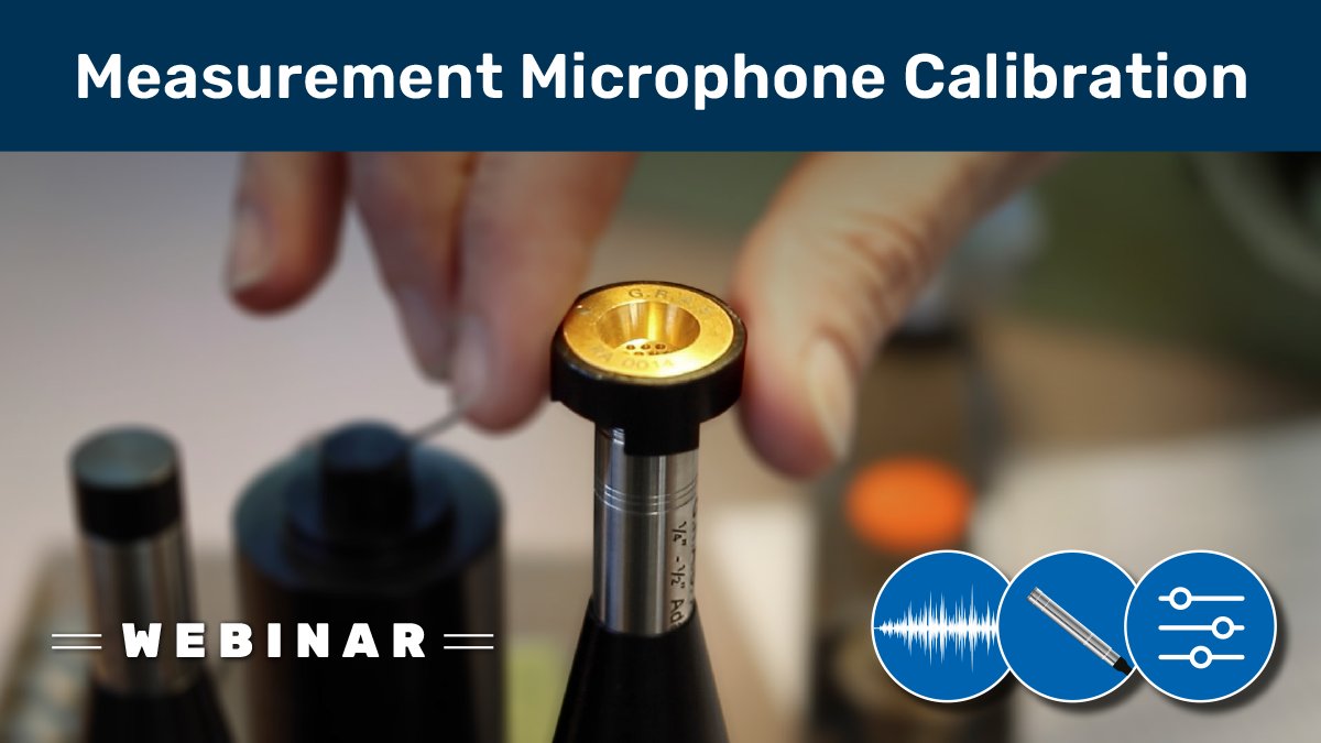 Don’t let faulty measurements set your projects back! Sign up for our free webinar, where you’ll be updated on calibrating your measurement microphones by Ole Theilgaard, Director of Global Support and Applications at GRAS Sound &amp; Vibration. 

Register now&gt;grasacoustics.com/events/calibra…