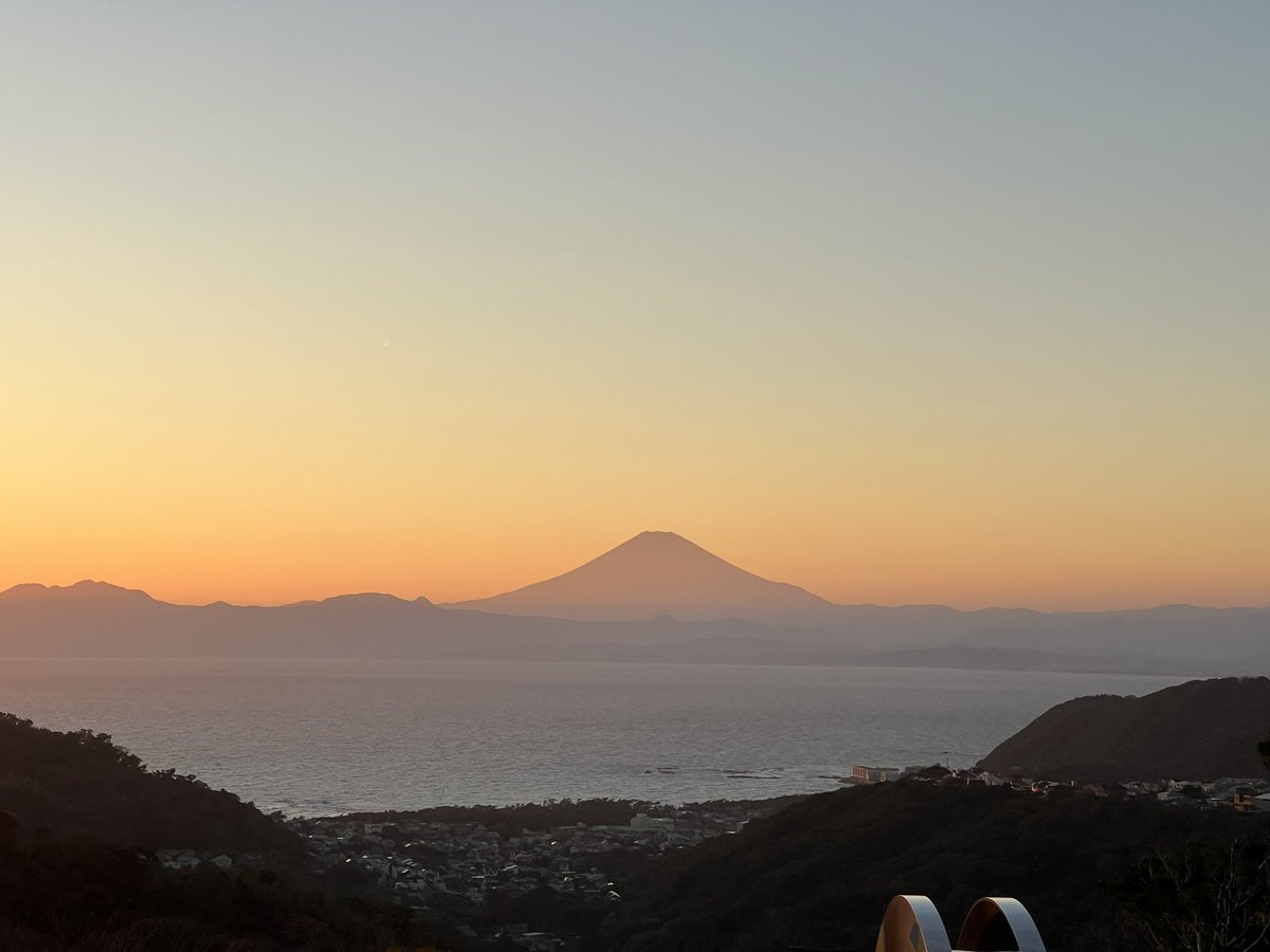Sunset next to Fuji-San