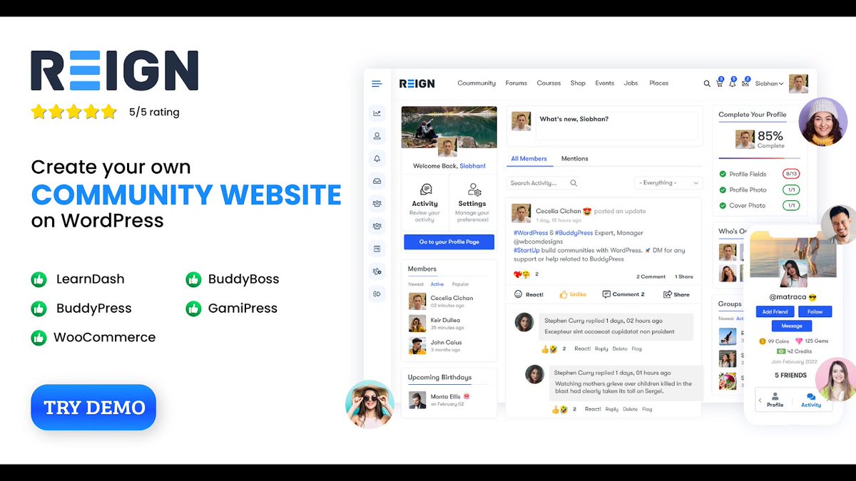 wbcomdesigns's tweet photo. Exploring the Power of the Reign Theme's Sidebar Options! Learn to Customize your theme for better engagement.
Watch Video: https://t.co/NXaYnjug4R
#ReignTheme #WordPressTips #Wordpresscommunity #community #communitywebsite #onlinecommunity https://t.co/URAO2HBPxV