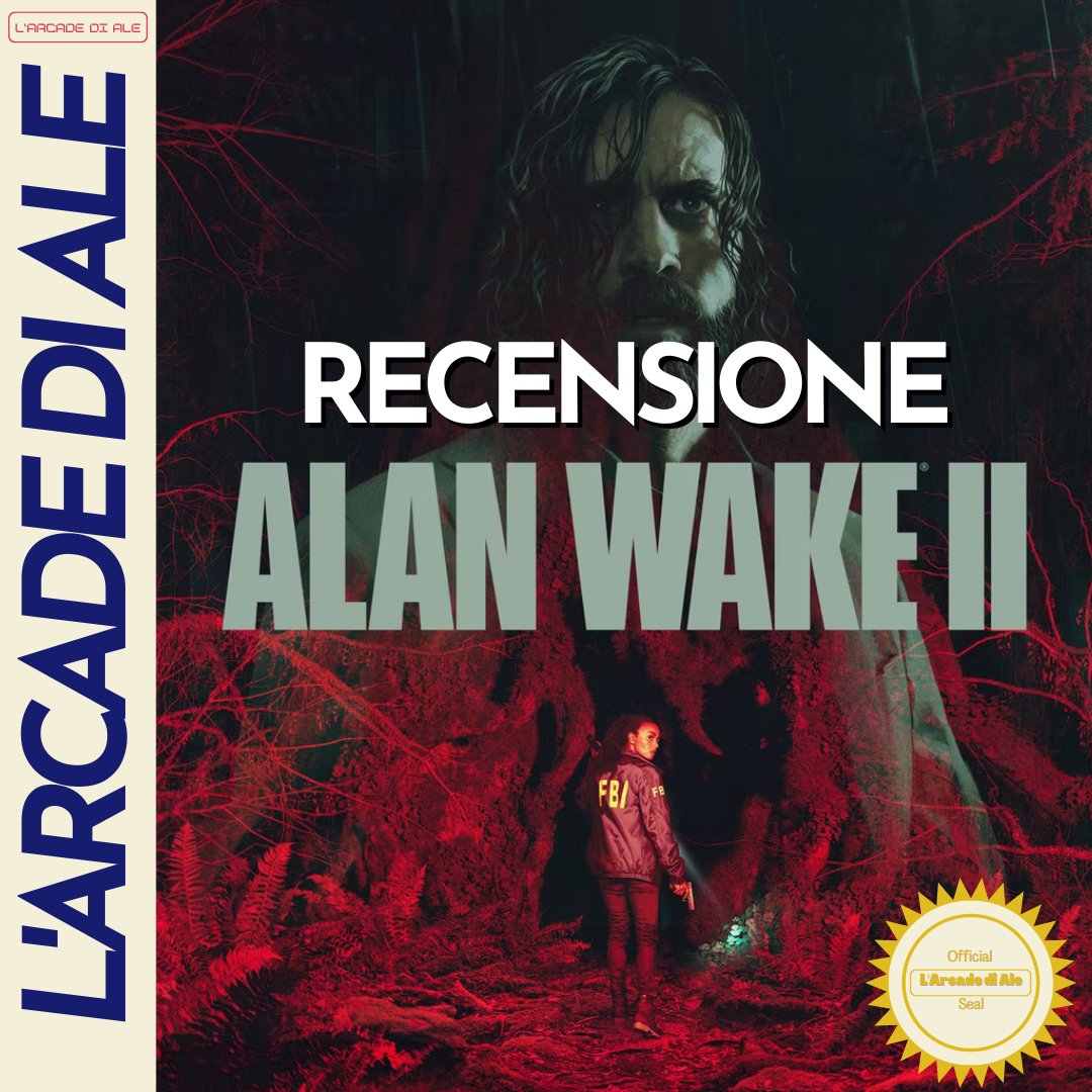 AleDiogua's tweet photo. Oggi esce la mia recensione di #AlanWake2. 

Ho dedicato all'opera quello che credo sia il giusto spazio per poterne parlare adeguatamente.

Come di consueto la trovate contemporaneamente in entrambe le versioni:

Podcast: https://t.co/24h0WezxyG

Canale: https://t.co/PzBTDrq4VE https://t.co/TFbWU3zC4g