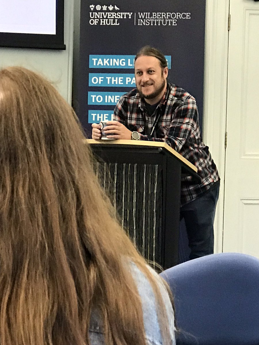 Many thanks to <a href="/AliciaHeys/">Dr Alicia Heys</a> and <a href="/AndrewSmithUOH/">Andrew Smith</a> from the Wilberforce Institute for the Study of Slavery and Emancipation for a revealing talk about the legislation, victims, and signs of modern slavery. Thank you to <a href="/WilberforceHull/">Wilberforce Institute</a> for you hospitality!