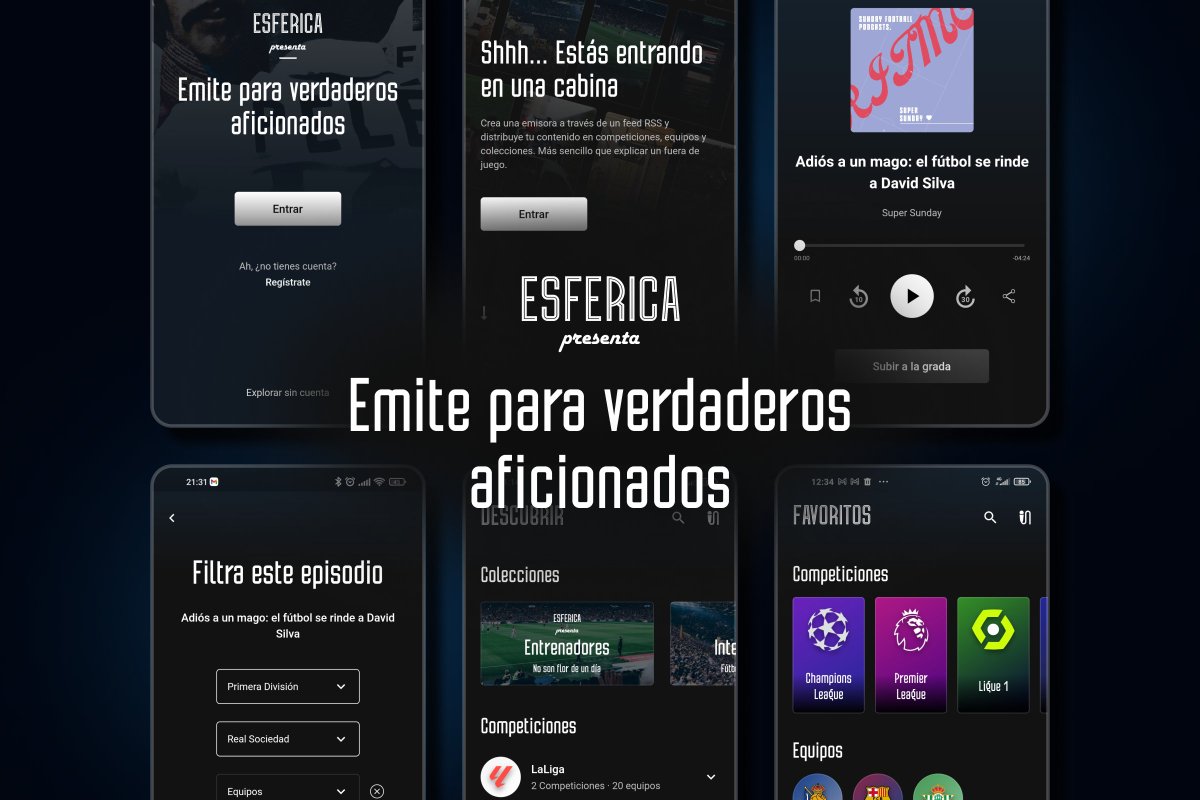 EsfericaFC's tweet photo. piensa por un momento que en una misma era espaciotemporal en la que existe Spotify apareciese *otra* app de podcasts

peeero de fútbol

✨bien: esto es Esferica✨ https://t.co/uj0D4W4BIz
