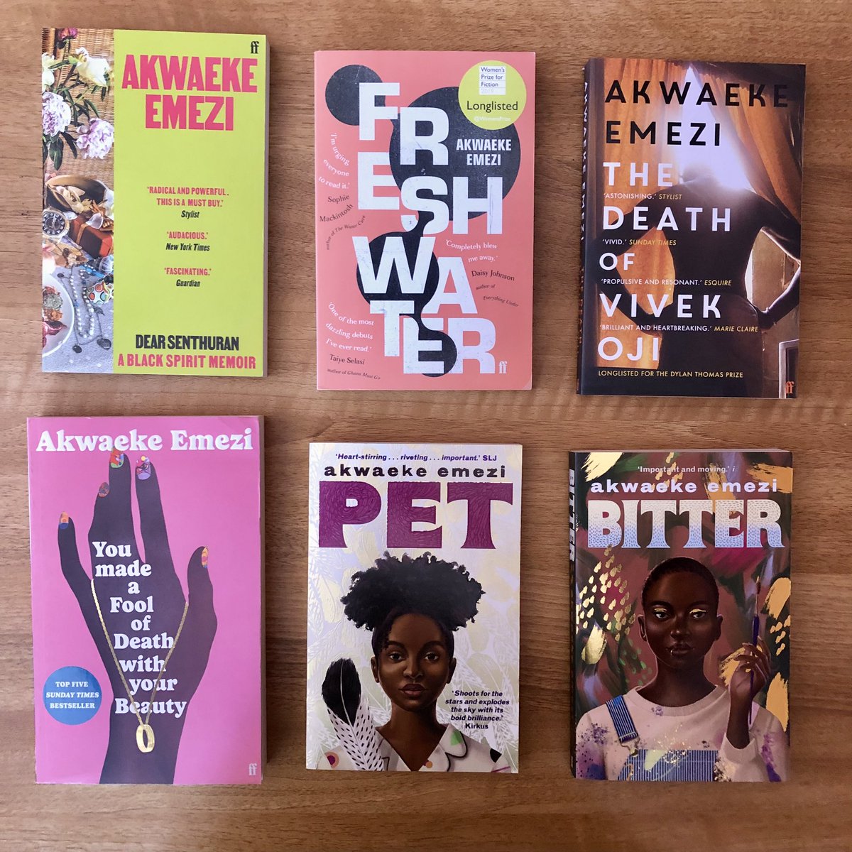 Today we celebrate Nigerian writer Akwaeke Emezi who is best known for the novels Freshwater, Pet and The  Death of Vivek Oji. 

Have you read Emezi’s works?

#authorspotlight #akwaekeemezi #africanfiction #lolwebookske #kisumubookstore
