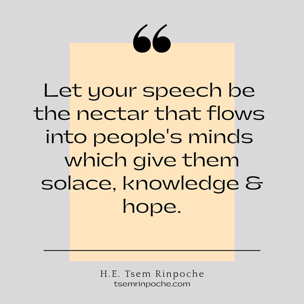 The power of our speech 

#dharma #motivation #positive #mindset #articulate #buddha #buddhism #tsemrinpoche