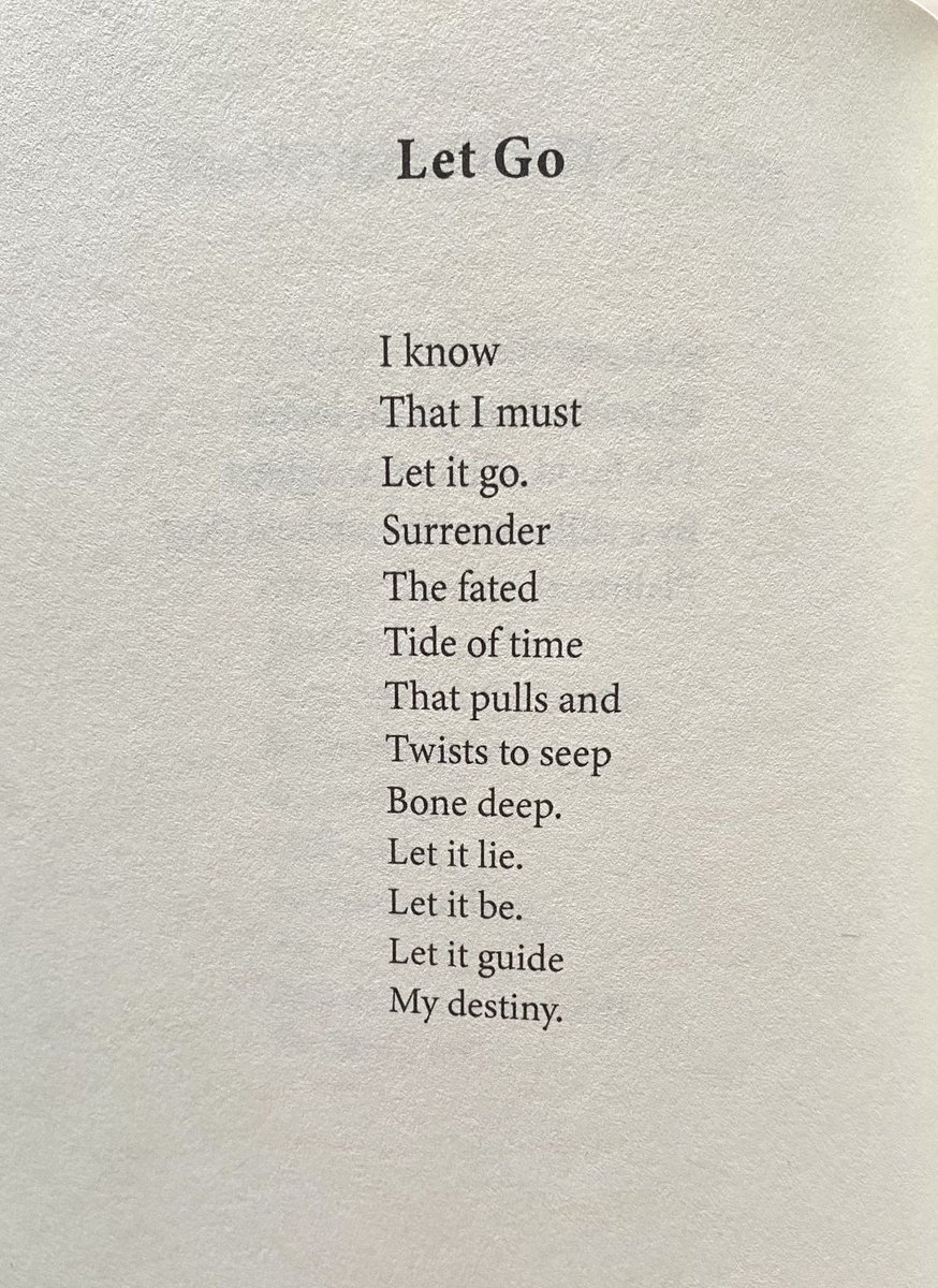 epaget31's tweet photo. From my debut poetry collection 
‘The Weight of Missing’

#poetrybooks #publishedauthor #PoemADay #poems #poets #poetrytwitter #Destiny #letitgo #surrender #lifelessons #WritingCommmunity #writers #lovebooks #buybooks #readingforpleasure #ReadingList #newbooks #booklover https://t.co/UyDbyXkPSy