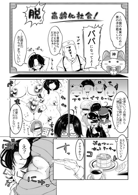 今日の進捗
さりげなくお友達はすでに餌食になってます
マスターの顔描かないのはモブキャラなのを強調するためね。 