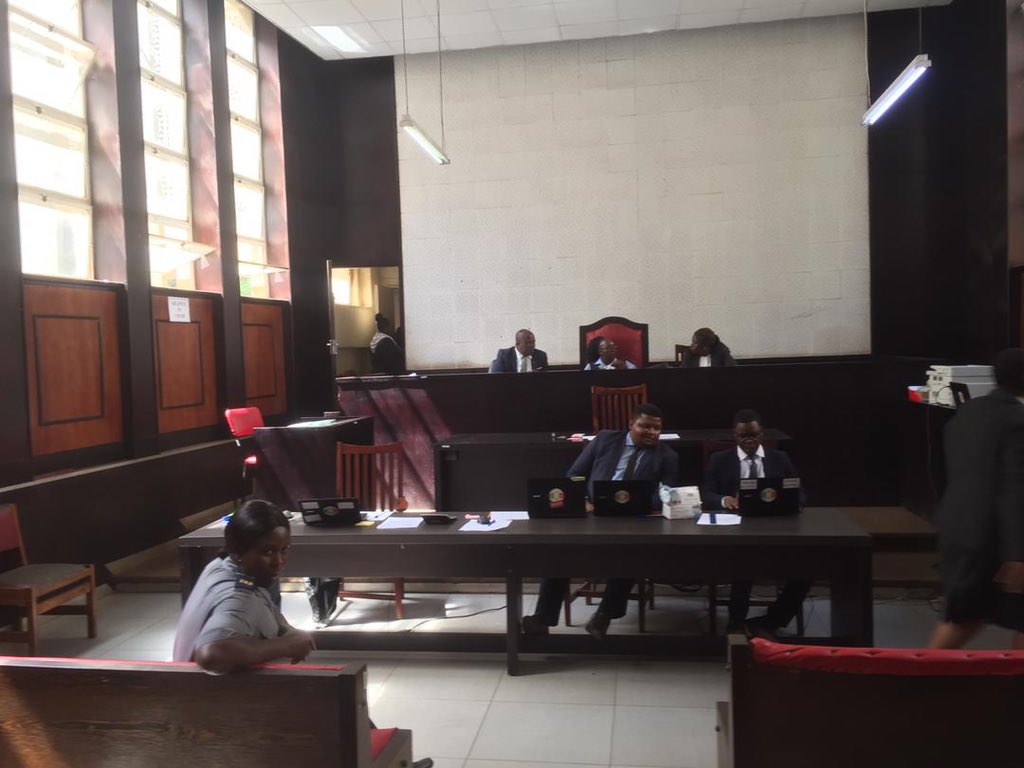 #Harare ZEC officials set for the Nomination Court sitting to receive papers from prospective candidates vying for the Mabvuku-Tafara Constituency National Assembly seat.