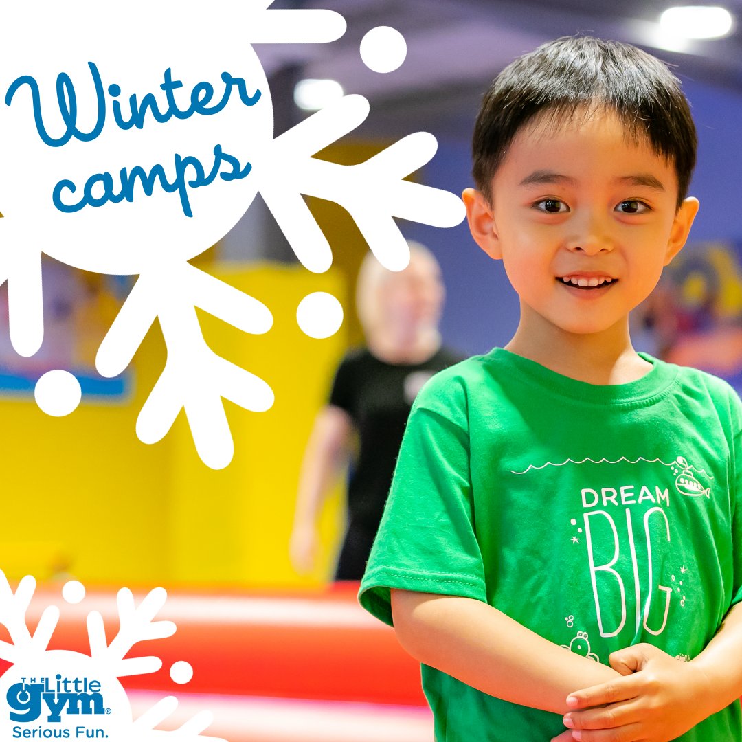 School holiday childcare - sorted! Winter adventures for children aged 3-12 years at The Little Gym! bookedit.online/little-gym-yor… #york #winterholiday #childcare #gymnastics #kidsclub #holidayclub