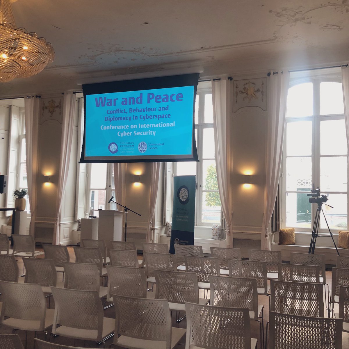 Conference time! 6th annual conference already! #warpeace2023