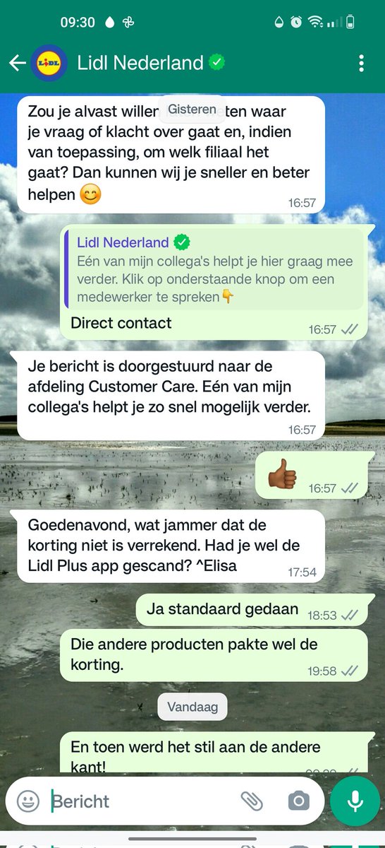 ReggyRuma's tweet photo. @LidlNederland 
En toen werd het stil aan de andere kant #lidlnederland #klantenservice #customercare https://t.co/r31aV2zNfv