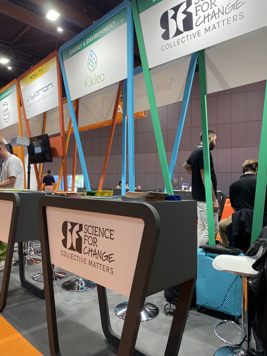 SciencefChange's tweet photo. Hi world! @SmartCityexpo has just started! 🏙🤖📱

Come and see us at stand number G8 at Hall 1 at the Innovation Zone with @Fira_Barcelona https://t.co/6jU8BXbEVH