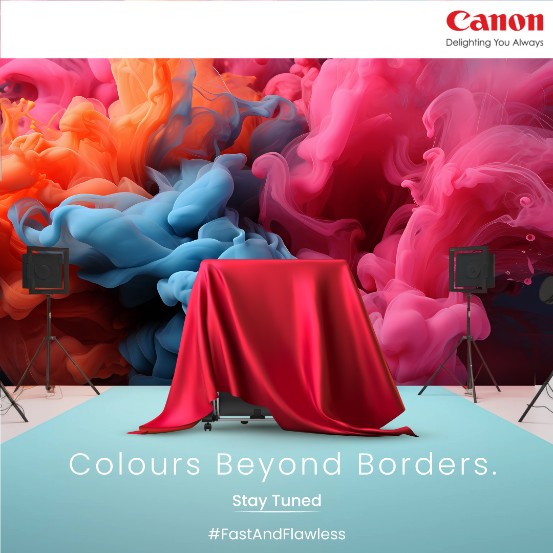 Canon_India's tweet image. Get ready to experience a new dimension in creativity and precision with our new large format printer. With borderless printing, the printer is bound to bring your photos to life. Stay tuned for the big reveal!

#FastAndFlawless #CanonLargeFormatPrinters #LargeFormatPrinters