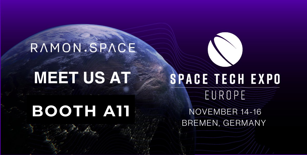 RamonSpace_'s tweet image. See you at #SpaceTechExpo2023 in Bremen! Don’t miss our booth A11 to learn how our space-resilient computing platform can power your mission 🚀

#ramonspace #spacetech #spacecomputing