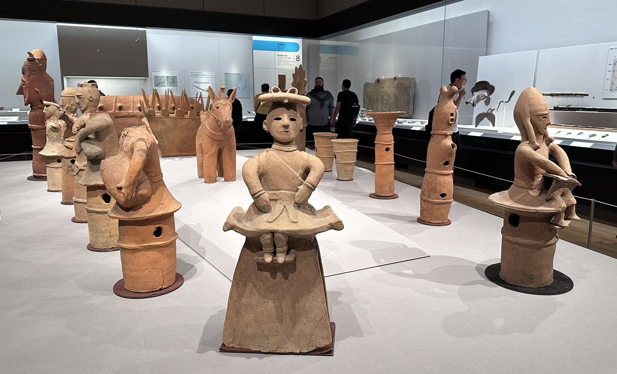 Tokyo Diaries: When I saw this exhibit at #TokyoNationalMuseum, of women all decked & sitting w toughness”(these figurines w are made few centuries ago), it reminded me of #WeWhoCurie medical physicists I know! Happy #IDMP!