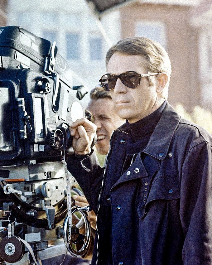 Some people are tweeting about the fact that today, November 7, is the day Steve McQueen died.  

But I don't ever think about how Steve McQueen died.  

I only think about how he LIVED. 

And man...

How. He. Lived.