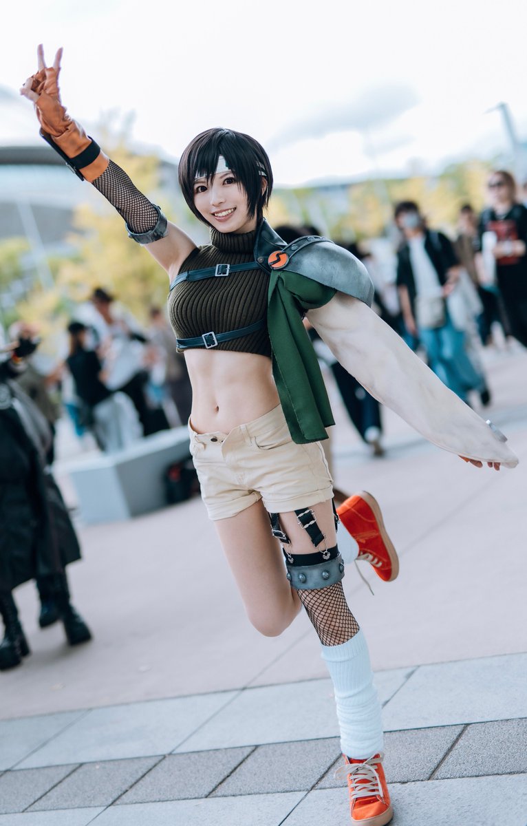 222potechi1's tweet image. FF7 yuffieユフィ ✌️

photo @tkd0157 
#TGS2023 cosplay