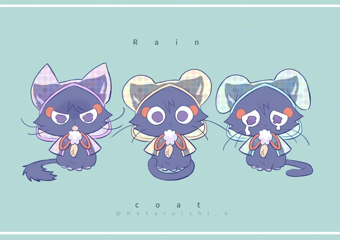 【再録4】あめのひ(4/4) レインコート