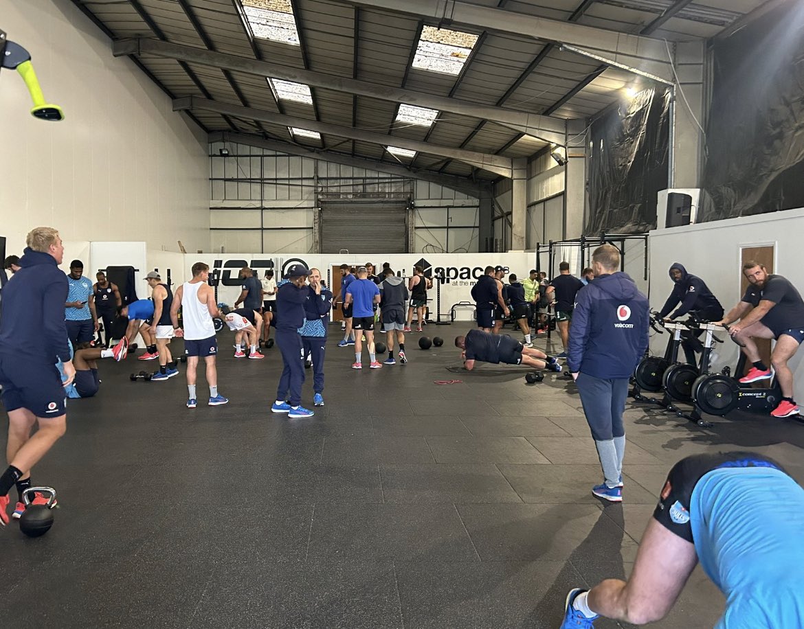 Good having South African team, the Bulls in ION@Space2B this week for their Physical Prep ahead of their URC game with Cardiff this weekend. 

#rugby #strength #power #conditioning #bullsrugby #urc