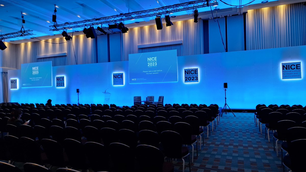 📣Welcome to NICE conference 2023!

This year's theme is 'Focusing on What Matters Most,' emphasising collaboration in the health and care sector for delivering the best patient care, while delivering value for the taxpayer.

Follow and use #NICEConf23 for updates.