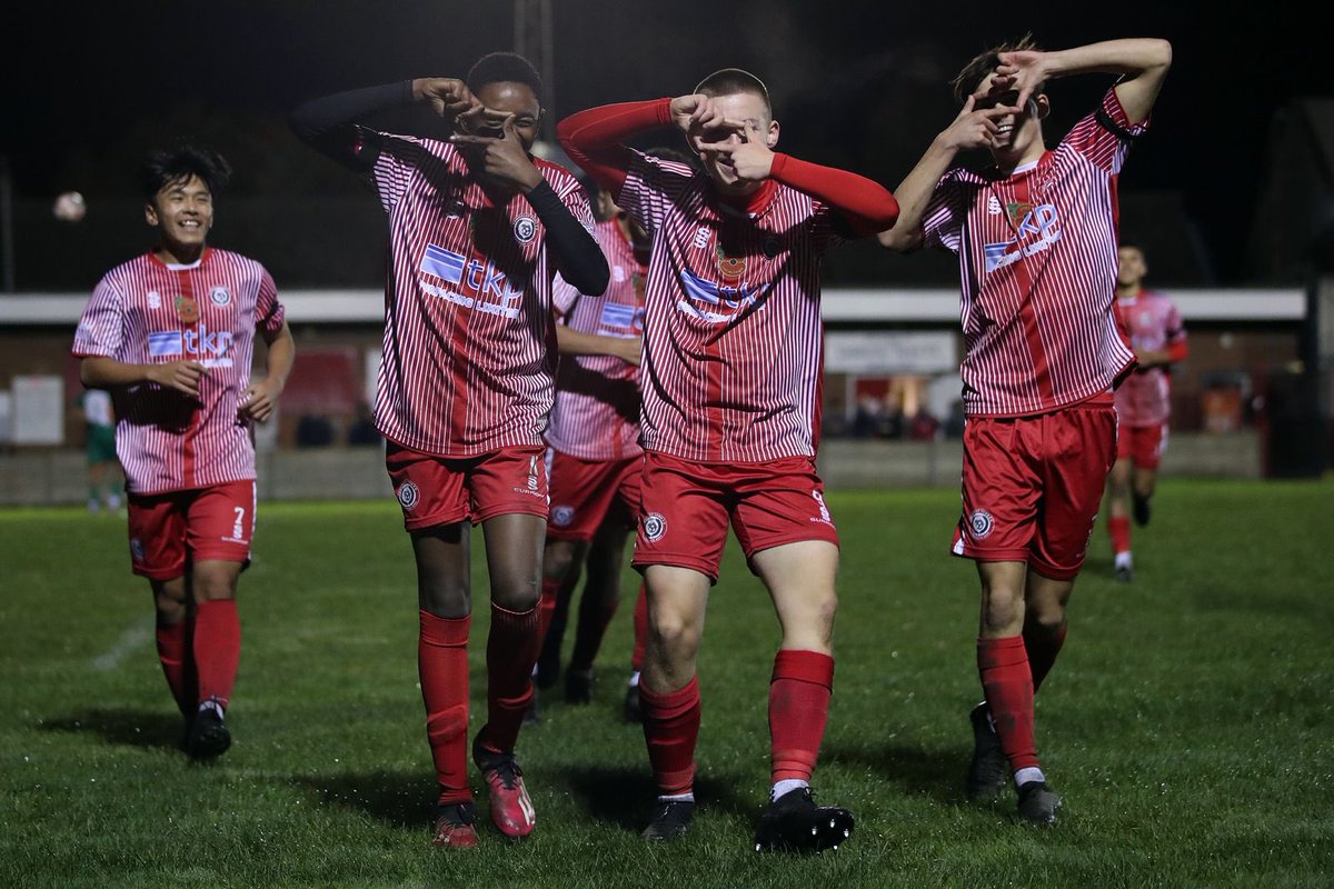CtfcU18's tweet photo. Fantastic result for our Youth Team last night, winning 4-0 in the Hampshire Cup against Yateley United, with 10 of the starting XI being current @CTYFC1973 u16 players. The future is bright. https://t.co/PMj8LBQewi