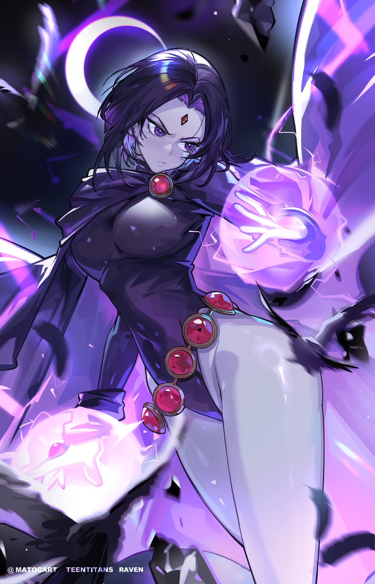 matomatocc's tweet image. The goth queen🐦‍⬛🖤🖤
#TeenTitans #Raven #fanart