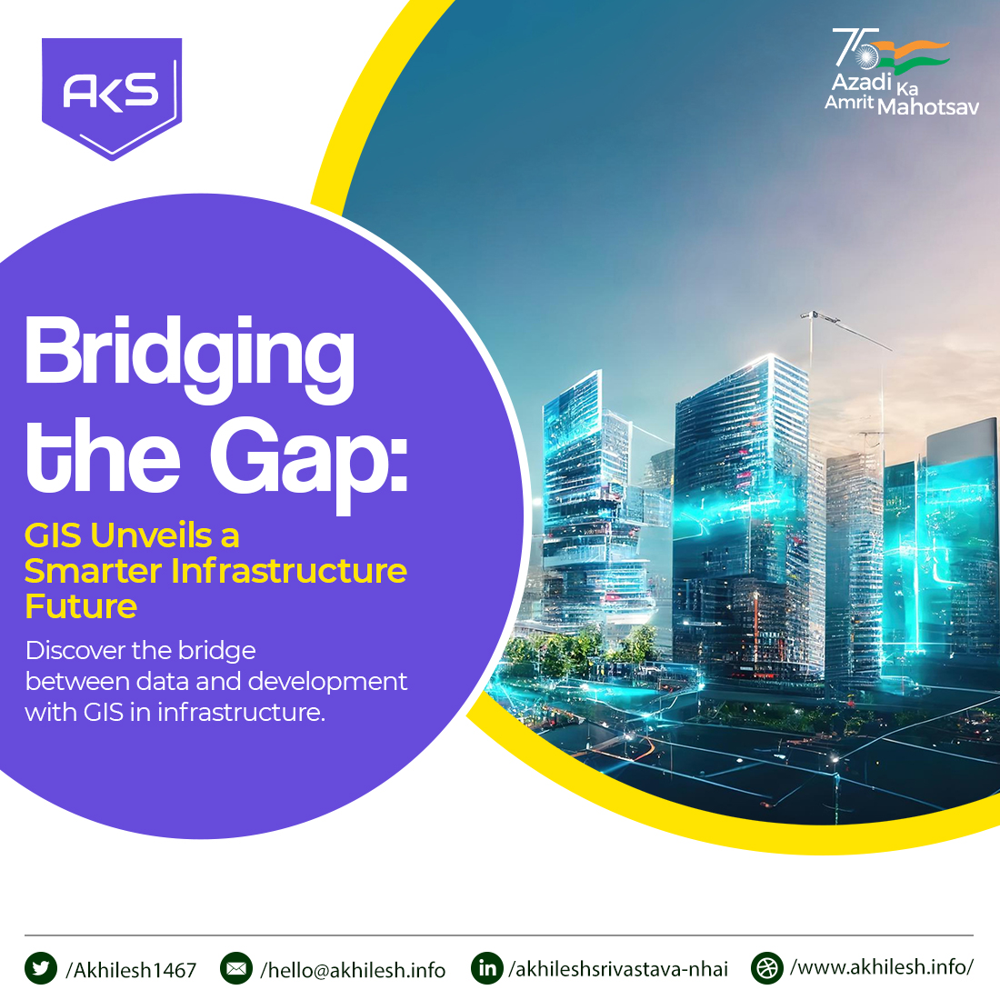 akhilesh_gtl's tweet image. Unlock the potential of GIS in #infrastructuredevelopment, bridging data and progress. It identifies optimal sites and streamlines utility networks, creating a smarter, more connected world. Join us in shaping tomorrow&apos;s cities with location intelligence. #GISDevelopment