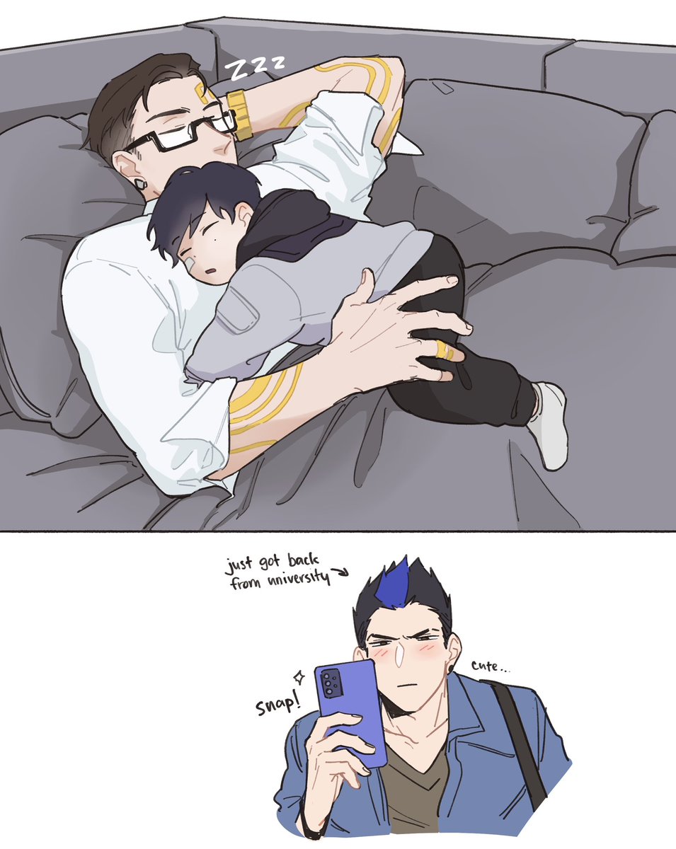 Yomber family #yomber

⚠️Warning; OOC, kids, soft characters, no brain(…) 