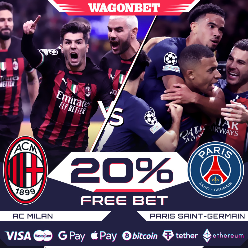 wagon_bet's tweet photo. Milan vs PSG and other top teams will compete in the Champions League tomorrow 🔥
Now is the perfect time to prepare for these confrontations.
Use the free bet on the next deposit and support your favorite football club!

#UEFA #Wagonbet #Football #PSG #MilanPsg #Milan https://t.co/NAIMUZZb1b
