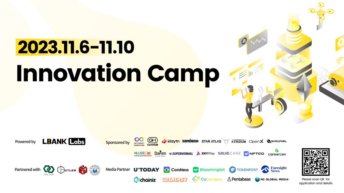 careerzen's tweet image. Careerzen participate @inovationcamp of @LBankLabs_Korea as a sponsor.

#Criptocommunity #NFT #Dao