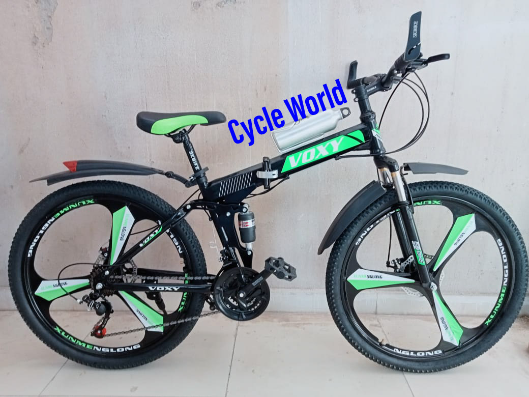 CycleWorldpk's tweet photo. 26 Size Foldable Bicycle with Double Shocks, Alloy rims, Double Disc Brakes &amp; Gears.
Delivery Available all over Pakistan

Only WhatsApp Us for more details
0312-8863404 

#cycleworldpk #cycleworld #cycleworldpka #foryou #foryouviral #unfreezemyaccount #viral #trending #trends https://t.co/XiX9sNhlZ8