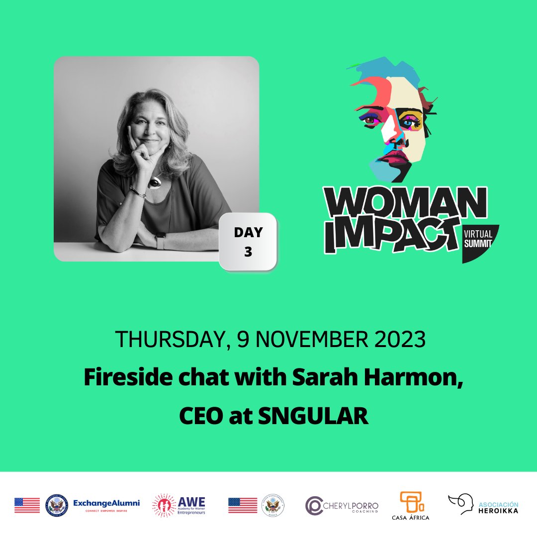 🌟 Hoy comienza el <a href="/woman_impact/">Woman Impact Summit</a>  Summit 2023 y una de las ponencias destacadas del evento es la de nuestra CEO, @quesarah2.

Conoce los ecosistemas que apoyan a los negocios liderados por mujeres y mucho más. 💪

womanimpactsummit.com/es/
