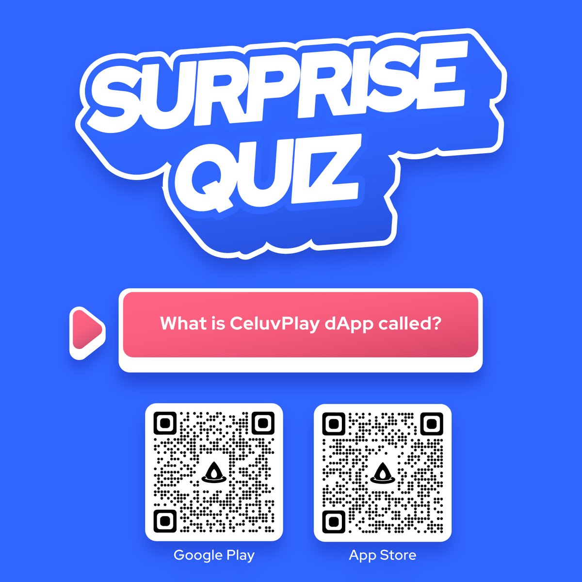 CeluvPlay's tweet photo. ❓ Twitter Surprise Quiz Event!
What is CeluvPlay dApp called?
⏳2023.11.07 ~ 2023.11.30 23:59 (UTC+9)
🎁200 CELA, 50 CELB & PET NFT x 3
[How to Participate]
1⃣Write your answer via Reply.
2⃣Follow: @CeluvPlay &❤️
3⃣Retweet #CeluvPlay #NERDIMOODI #NFT #Astian #event TAG
More Detail👇
https://t.co/bDjSDQ2TLG