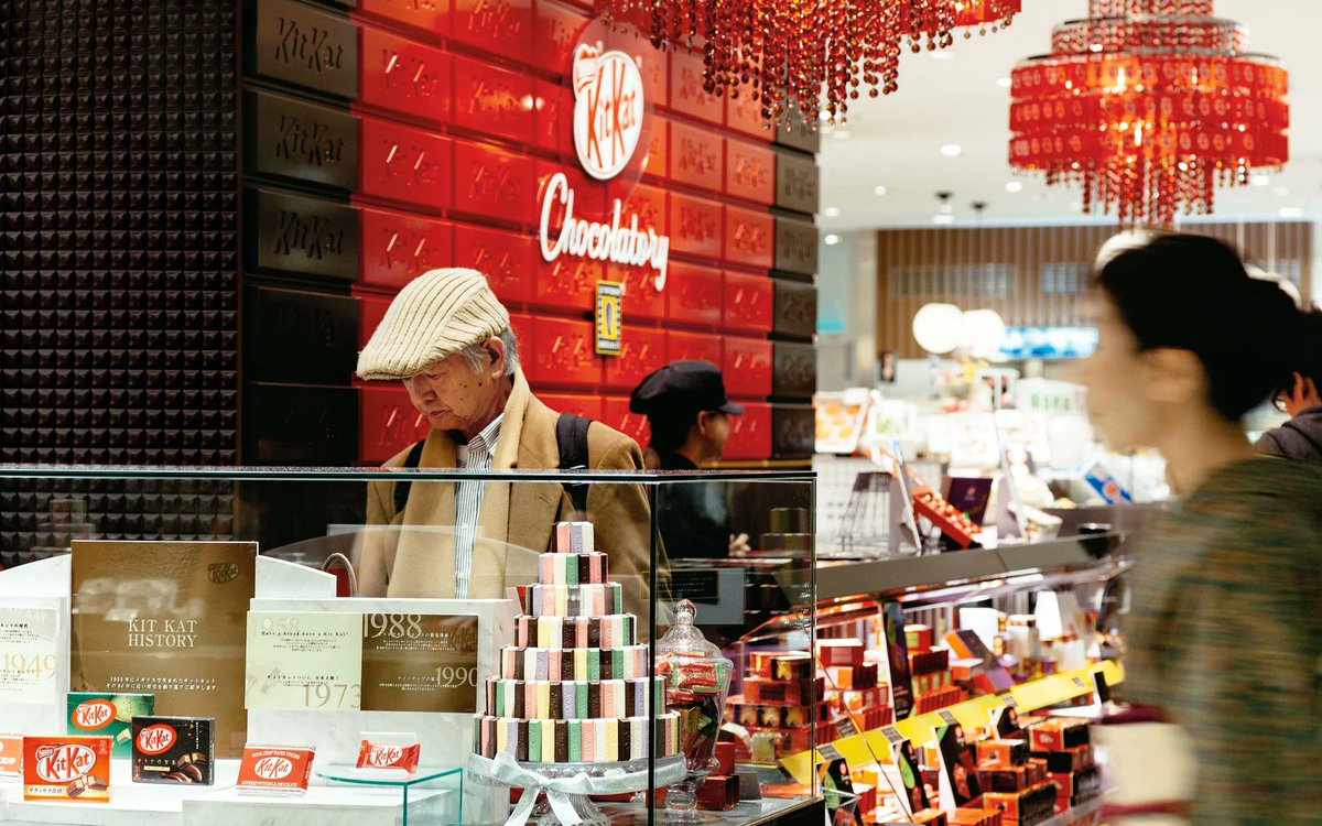 Kit-Kat is a popular gift in Japan, especially during exams. The reason for this is because the Japanese pronunciation of Kit-Kat (Kitto Katto) sounds like the phrase "kitto katsu," which means "you will surely win."