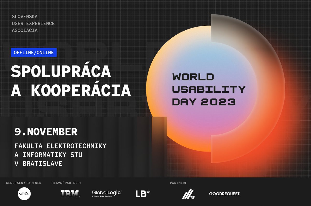 Po troch rokoch si Svetový deň použiteľnosti – World Usability Day budeme môcť opäť vychutnať naživo. V druhý novembrový štvrtok SUXA organizuje konferenciu zameranú na UX. Generálnym partnerom je naša členská agentúra ui42.🤗👇 adma.sk/konferencia-wo…