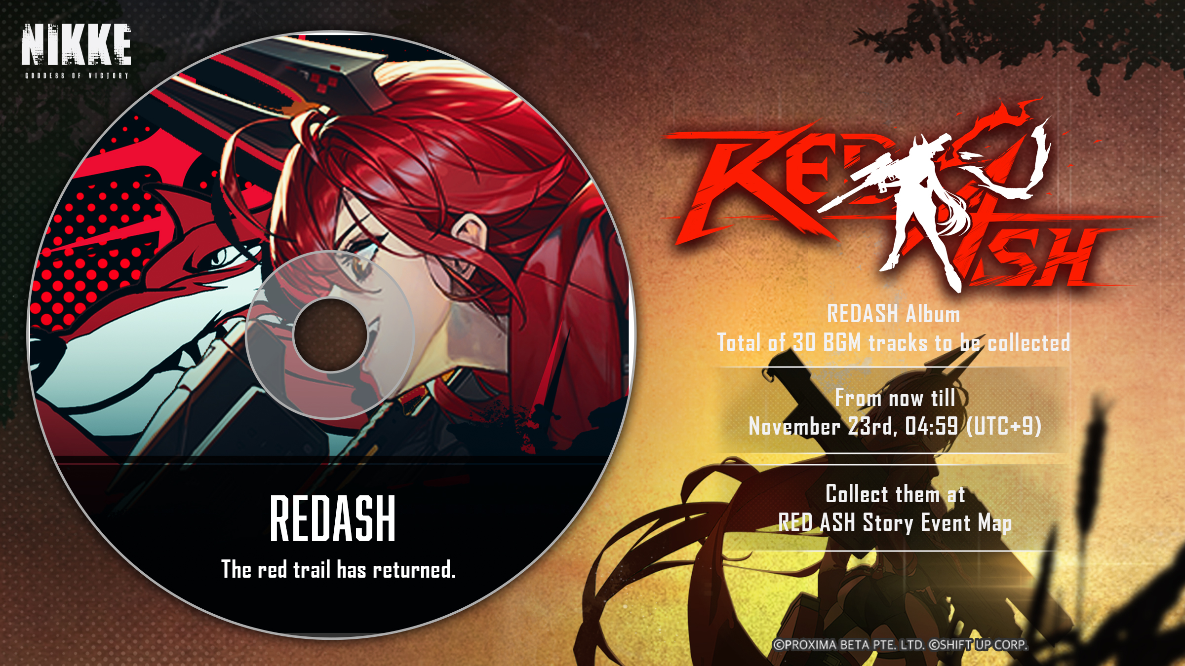 GODDESS OF VICTORY: NIKKE on X: &ldquo;【The red trail has returned 