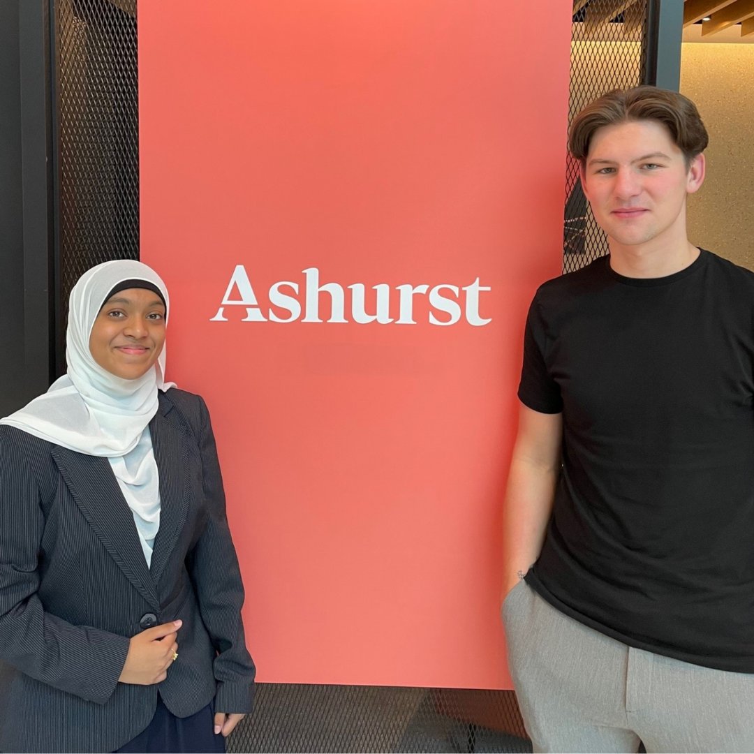 We're proud to mark 10 years working in partnership with leading global law firm @Ashurst, and to collaborate with them on their Access Ashurst work experience programme, which aims to increase access to law professions for young people from lower socio-economic backgrounds.
