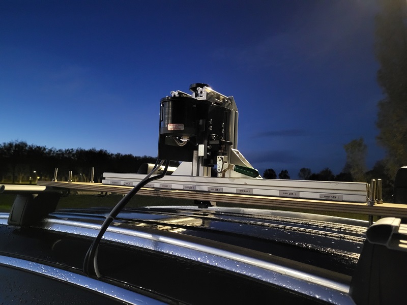STARNAV14's tweet photo. MAGELLAN AERO en test sur véhicule. Avant l'avion, la voiture! https://t.co/3E1wmv4rSy