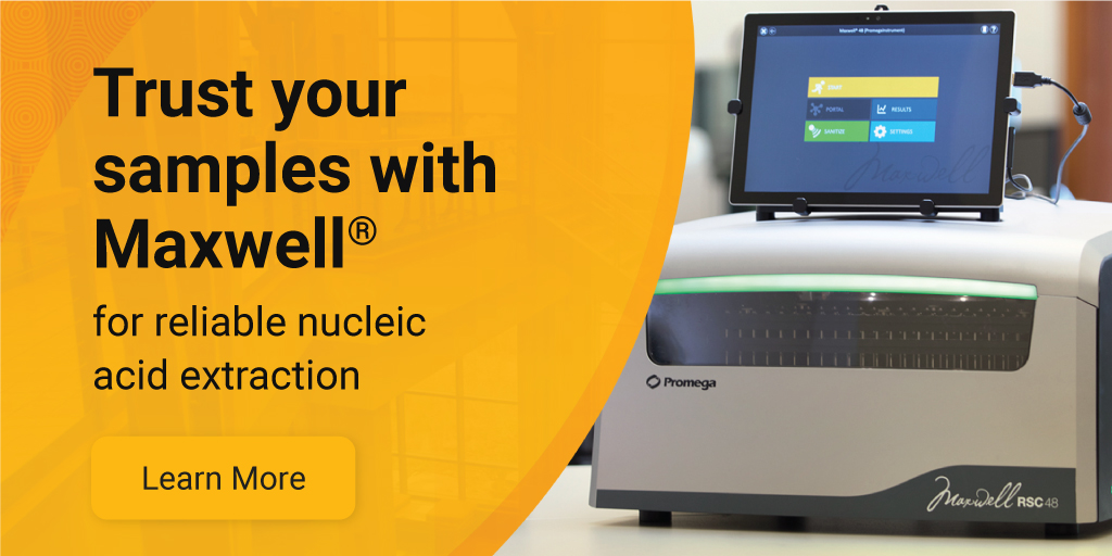 The Maxwell® automated purification system consistently delivers quality nucleic acid from any sample type, including cells, tissues and FFPE samples. Learn more about the Maxwell® family of instruments here. bit.ly/47lScP7