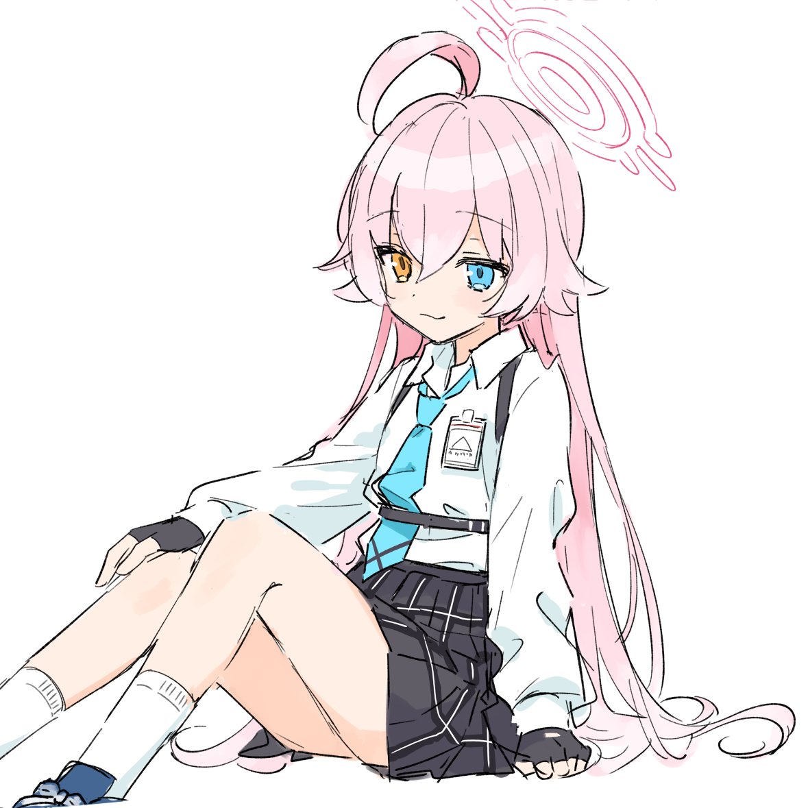 ホシノ(ブルーアーカイブ) 「前に描いていたらくがき 」|柚原もけのイラスト