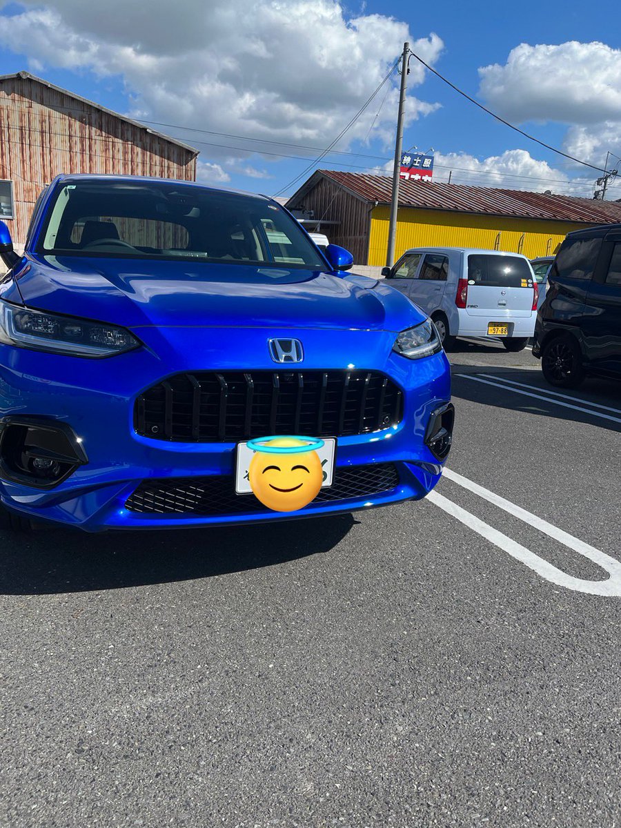 msi0424's tweet photo. そう言えば密かにzr-v EHEV納車しました😊
かっこよすぎて禿げそう😂 https://t.co/HYi7DczfBm