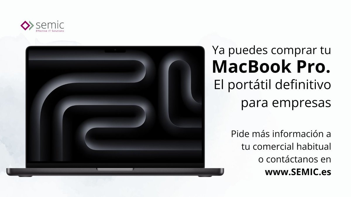 semic's tweet image. ¡La espera ha terminado! Los nuevos Apple MacBook Pro con el increíble chip M3 están aquí para elevar tu productividad y creatividad a otro nivel. 

¿Estás listo para la experiencia? 💻✨ Renueva aquí tus dispositivos:
buff.ly/49hA5f0 

#AppleMacBookPro #ChipM3